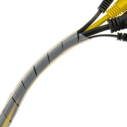 SeKi Spiralband, Bündeldurchmesser: 9,0 - 65mm, transparent, 5 Meter