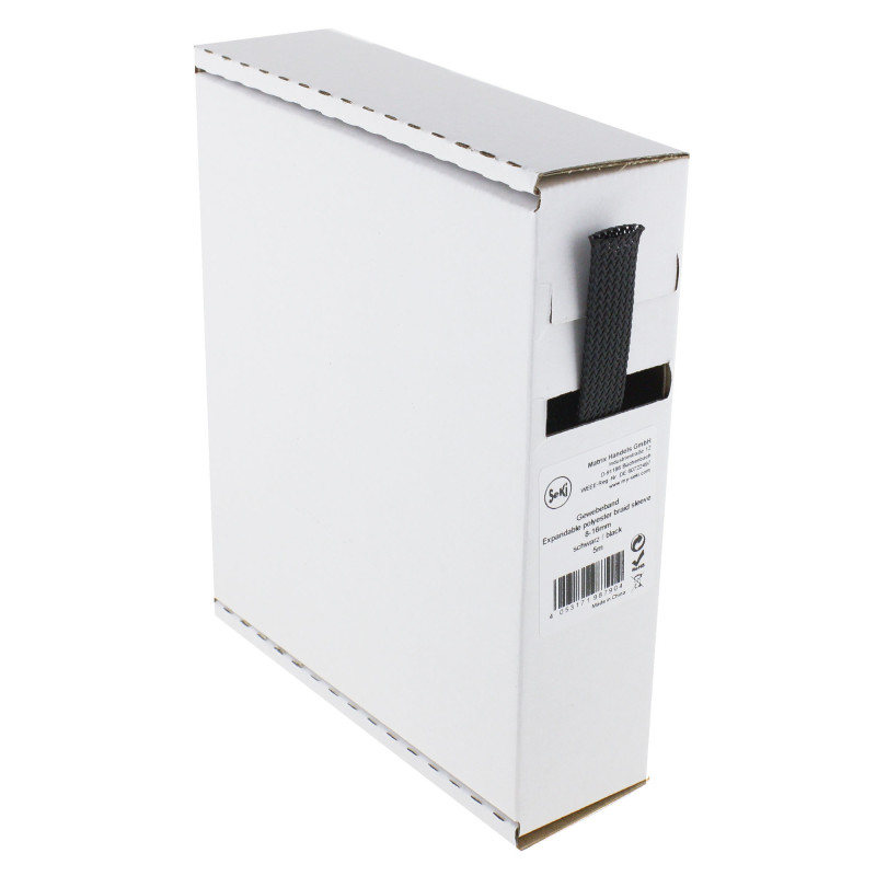 SeKi Gewebeschlauch, 8-16mm, (5m Box)