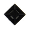 SeKi Klebesockel für Kabelbinder, 12,5x12,5mm, schwarz, 100 Stück