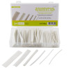 Schrumpfschlauch Sortiment, 2:1, 10cm, 80 Teile, weiss