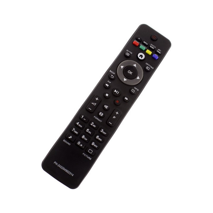 Ersatzfernbedienung für Philips RC4707, 242254902314, 242254902344