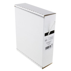 Schrumpfschlauch 2:1 / 4,8-2,4mm, 9,5m, weiss