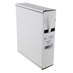 Schrumpfschlauch 2:1 / 6,4-3,2mm, 7,5m, weiss