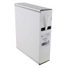 Schrumpfschlauch 2:1 / 6,4-3,2mm, 7,5m, weiss