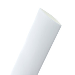 Schrumpfschlauch 2:1 / 19-9,5mm, 5m, weiss