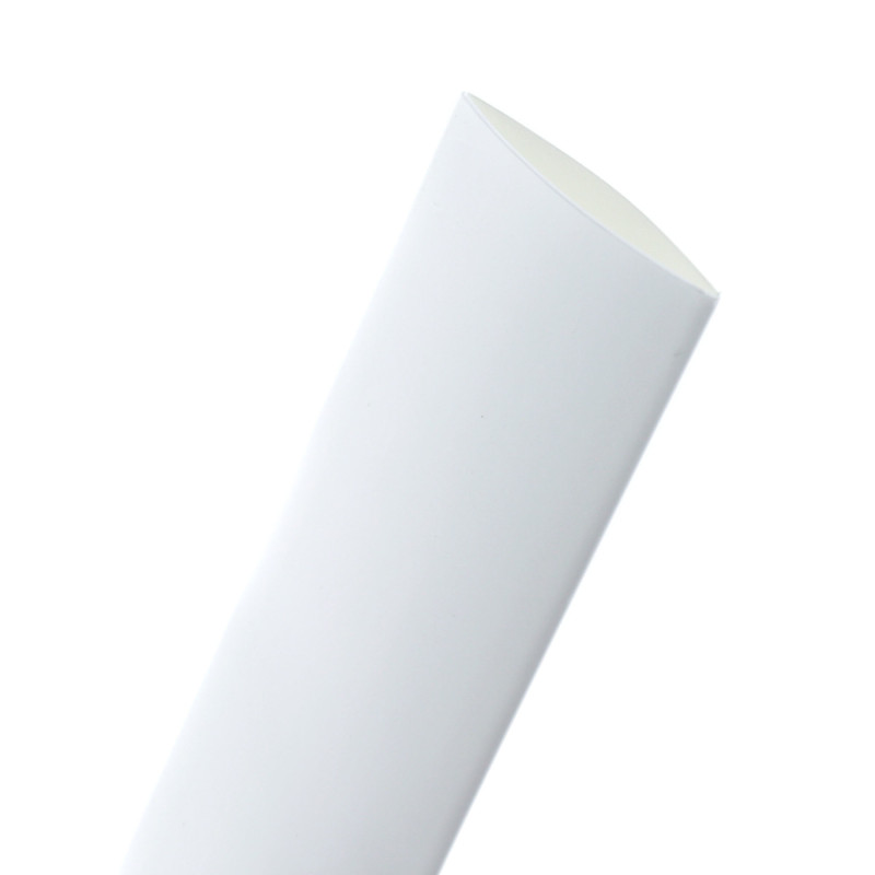Schrumpfschlauch 2:1 / 19-9,5mm, 5m, weiss