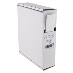 Schrumpfschlauch 2:1 / 19-9,5mm, 5m, weiss