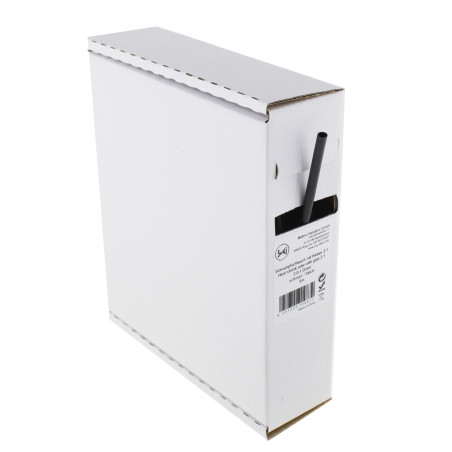 SeKi Schrumpfschlauch + Kleber 3:1 / 3,0-1,0mm, 10m, schwarz