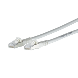 Metz Connect Netzwerkkabel, RJ-45 Stecker - RJ45-Stecker, CAT 6A, S/FTP, AWG 26, 1,50 m