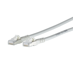 Metz Connect Netzwerkkabel, RJ-45 Stecker - RJ45-Stecker, CAT 6A, S/FTP, AWG 26, 7,0 m