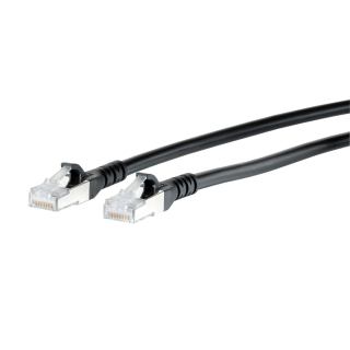 Metz Connect Netzwerkkabel, RJ-45 Stecker - RJ45-Stecker, CAT 6A, S/FTP, AWG 26, 5,00 m