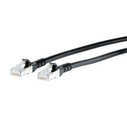 Metz Connect Netzwerkkabel, RJ-45 Stecker - RJ45-Stecker, CAT 6A, S/FTP, AWG 26, 7,00 m