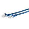 Metz Connect Netzwerkkabel, RJ-45 Stecker - RJ45-Stecker, CAT 6A, S/FTP, AWG 26, 0,25 m