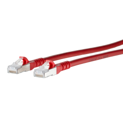 Metz Connect Netzwerkkabel, RJ-45 Stecker - RJ45-Stecker, CAT 6A, S/FTP, AWG 26, 1,00 m