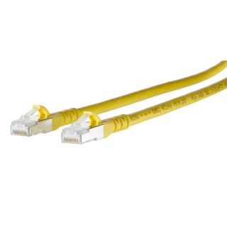 Metz Connect Netzwerkkabel, RJ-45 Stecker - RJ45-Stecker, CAT 6A, S/FTP, AWG 26, 0,50 m
