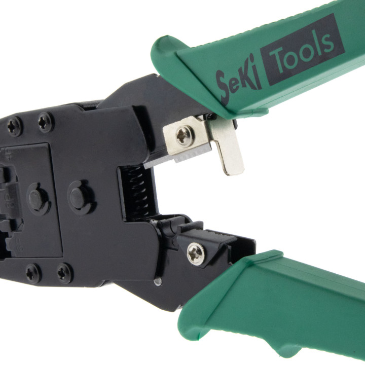 Crimpzange für Netzwerkstecker RJ45, 8P8C, 6P6C