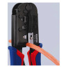 Knipex 97 51 10 Crimpzange Modularstecker (Westernstecker) RJ11, RJ12, RJ45