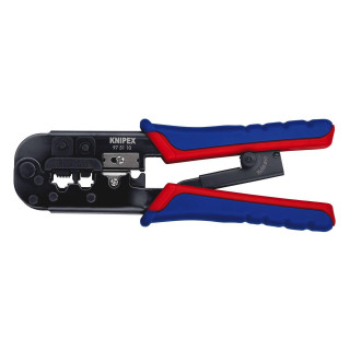 Knipex 97 51 10 Crimpzange Modularstecker (Westernstecker) RJ11, RJ12, RJ45