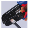Knipex 97 51 10 Crimpzange Modularstecker (Westernstecker) RJ11, RJ12, RJ45