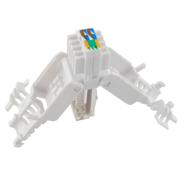 RJ45-Stecker, werkzeuglos, Cat 6 UTP, 5 Stück