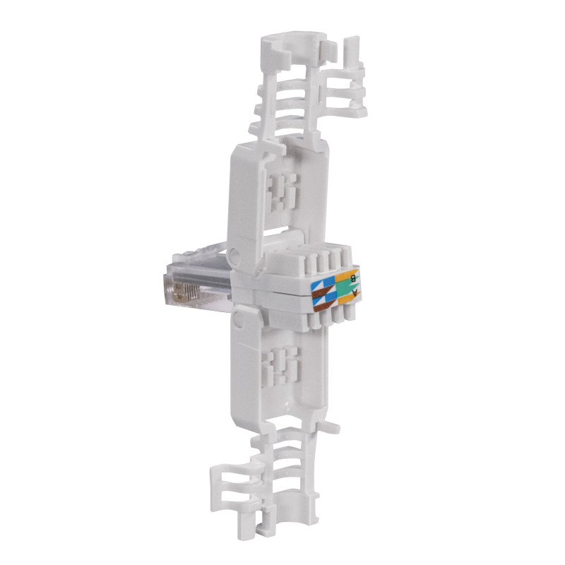 RJ45-Stecker für kabellose Montage, CAT 6A für UTP Kabel
