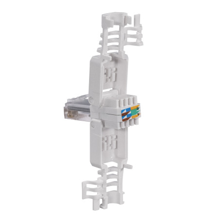RJ45-Stecker für kabellose Montage, CAT 6A für UTP Kabel