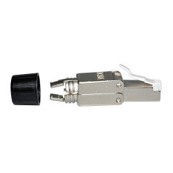 RJ45-Stecker für kabellose Montage,CAT 6A für STP Kabel, Vollmetall
