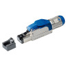 RJ45-Stecker für werkzeuglose Montage, CAT 8.1, GHMT bauartgeprüft, Unterstützt 25G BASE-T und 40G BASE-T