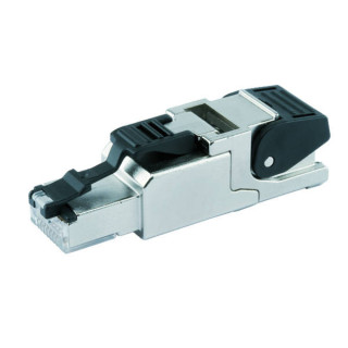 Telegärtner MFP8 RJ45-Stecker, feldkonfektionierbar J00026A2000, gerader Stecker