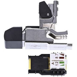 Telegärtner MFP8 RJ45-Stecker, feldkonfektionierbar J00026A2000, gerader Stecker
