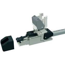Telegärtner MFP8 RJ45-Stecker, feldkonfektionierbar J00026A2000, gerader Stecker