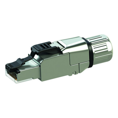 Telegärtner MFP8 RJ45-Stecker, feldkonfektionierbar J00026A5000, gerader Stecker