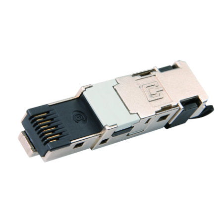 Telegärtner STX RJ45-Stecker 100007453  Stecker, gerade Pole: 8P8C