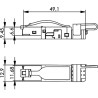 Telegärtner STX RJ45-Stecker 100007453  Stecker, gerade Pole: 8P8C