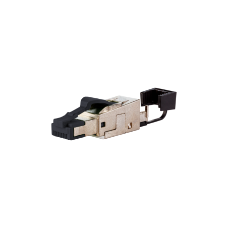 Metz RJ45-Stecker, feldkonfektionierbar 130E405032-E, gerader Stecker