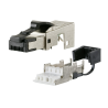 Metz RJ45-Stecker, feldkonfektionierbar 130E405032-E, gerader Stecker