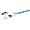 Metz RJ45-Stecker, feldkonfektionierbar 130E405032-E, gerader Stecker
