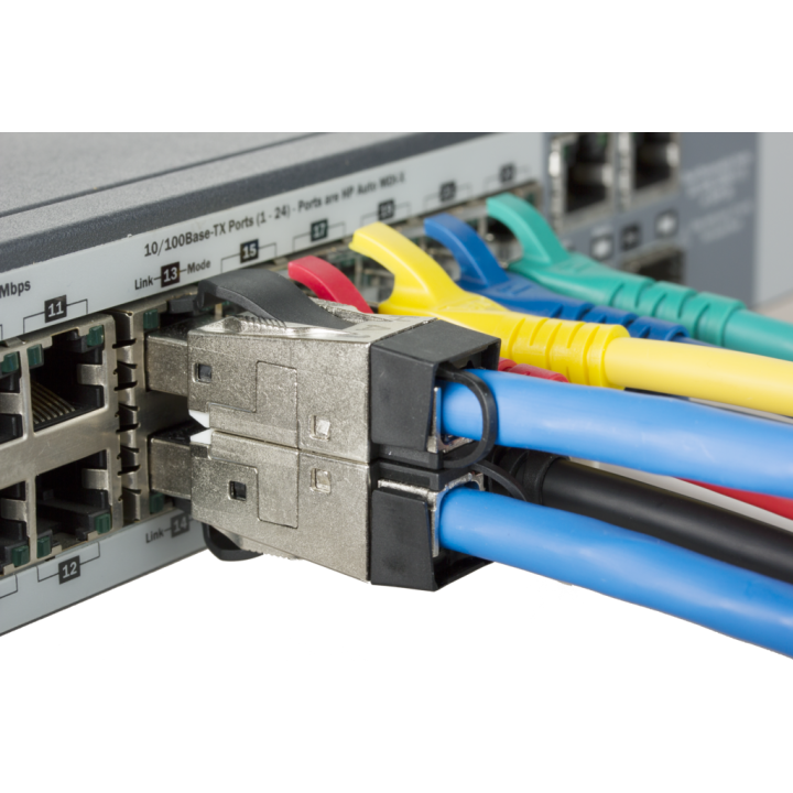 Metz RJ45-Stecker, feldkonfektionierbar 130E405032-E, gerader Stecker