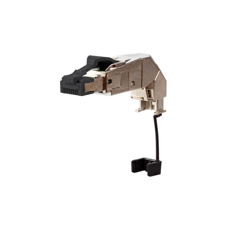 Metz RJ45-Stecker, feldkonfektionierbar 130E405042-E Stecker, 360° Kabelzuführung
