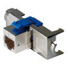 Keystone CAT.8.1 STP Buchse, werkzeuglose Montage, bis 2000 MHz, unterstützt 25G BASE-T und 40G BASE-T