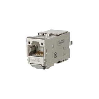 Metz 130B11-E Modul Cat.6A 180° Buchse Anschlusseinheit RJ45 modular