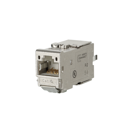Metz 130B11-E Modul Cat.6A 180° Buchse Anschlusseinheit RJ45 modular