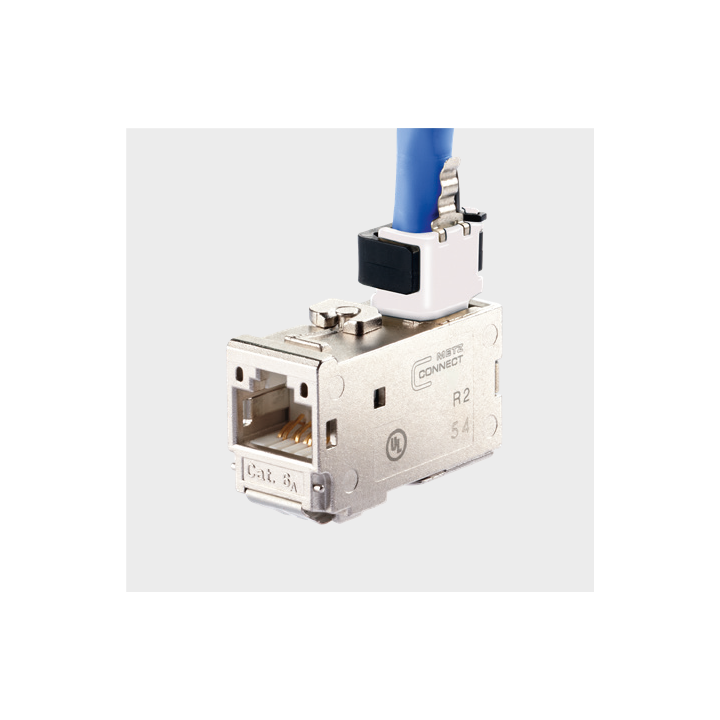 Metz 130B13-E Modul Cat.6A 90° Buchse Anschlusseinheit RJ45
