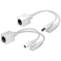 PoE Adapter Set (Power Over Ethernet)