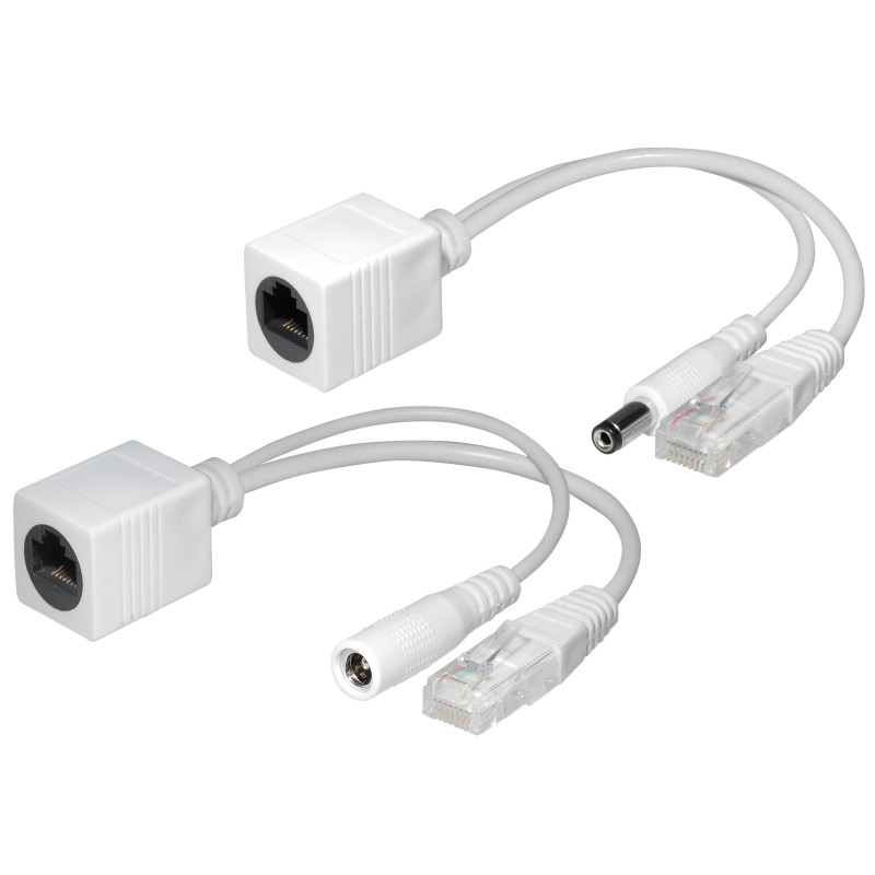PoE Adapter Set (Power Over Ethernet)