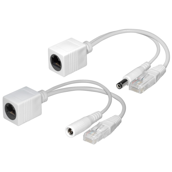 PoE Adapter Set (Power Over Ethernet)