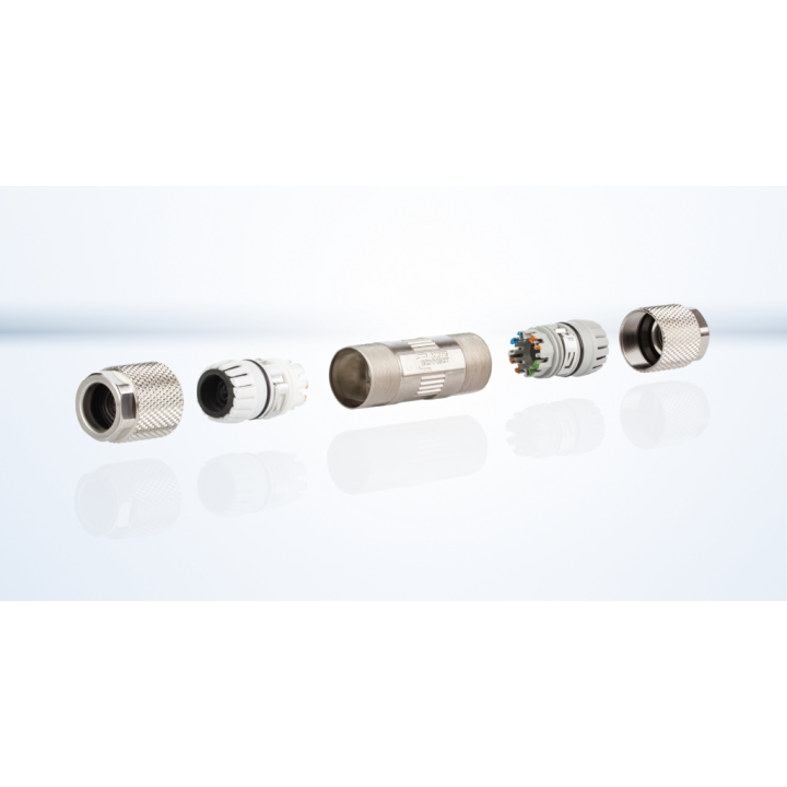 Metz 130863-02-E Kabelverbinder Class FA feldkonfektionerbar für 8-adrige Kabel