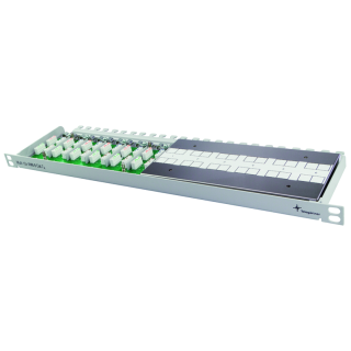 Telegärtner 100023276 Multi-VM 8-8 Cat.7A (ISO/IEC) AWG26-22, 19 zoll, 1/2HE