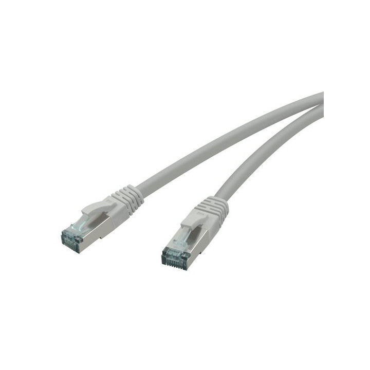 RED Patchkabel 10GBit, RJ-45 Stecker - RJ45-Stecker, CAT 6A, S/FTP, AWG 27/7, 10,0 m