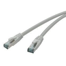 RED Patchkabel 10GBit, RJ-45 Stecker - RJ45-Stecker, CAT 6A, S/FTP, AWG 27/7, 5,0 m